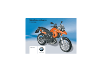 BMW F650 GS -Navod na pouzivanie SK 2010